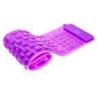 Ultrafinos 0,3 milímetros Teclado flexível impermeável Purple